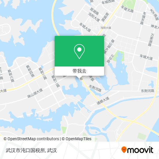武汉市沌口国税所地图