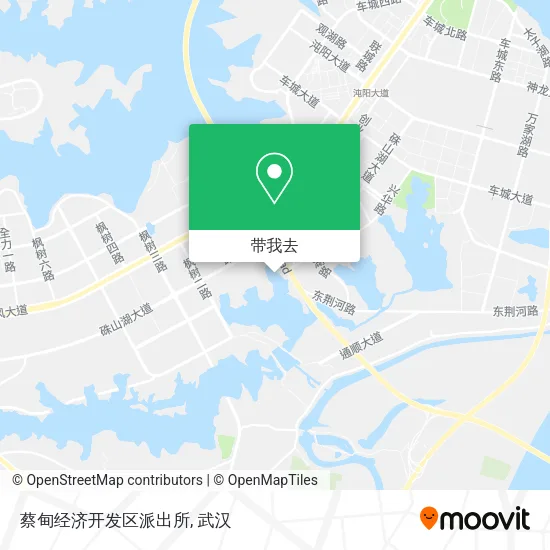 蔡甸经济开发区派出所地图