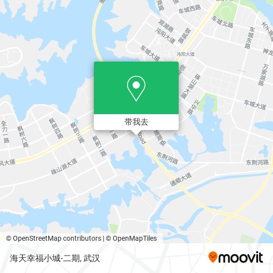 海天幸福小城-二期地图