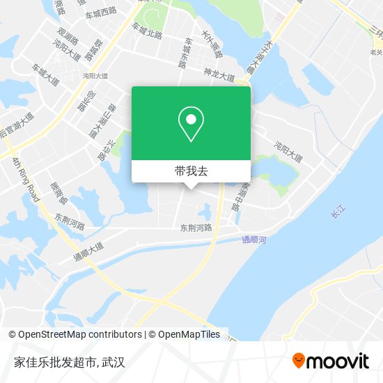 家佳乐批发超市地图