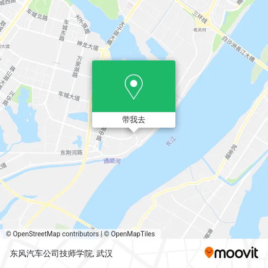 东风汽车公司技师学院地图