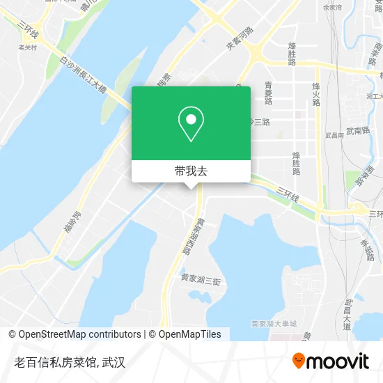 老百信私房菜馆地图
