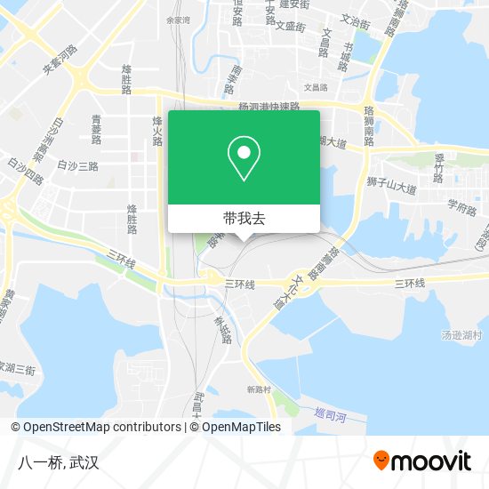 八一桥地图