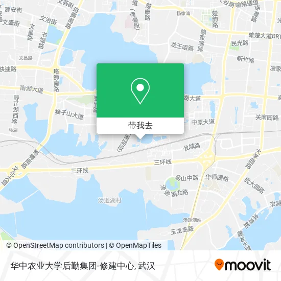 华中农业大学后勤集团-修建中心地图