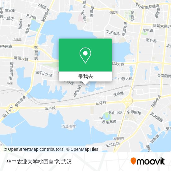 华中农业大学桃园食堂地图