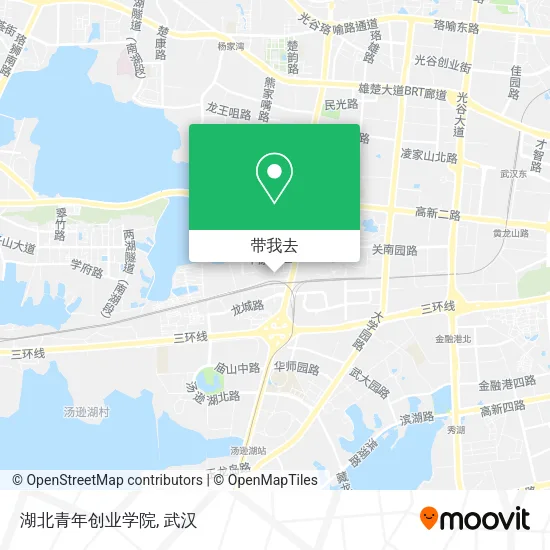 湖北青年创业学院地图