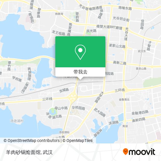 羊肉砂锅烩面馆地图