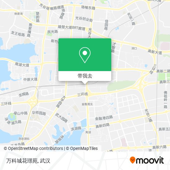 万科城花璟苑地图