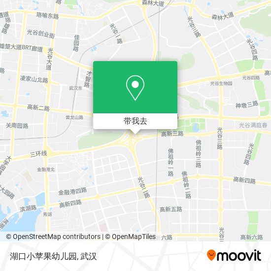 湖口小苹果幼儿园地图