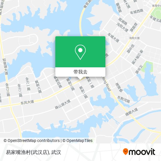 易家嘴渔村(武汉店)地图