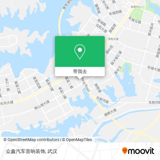 众鑫汽车音响装饰地图