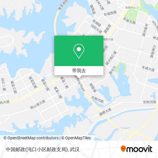 中国邮政(沌口小区邮政支局)地图