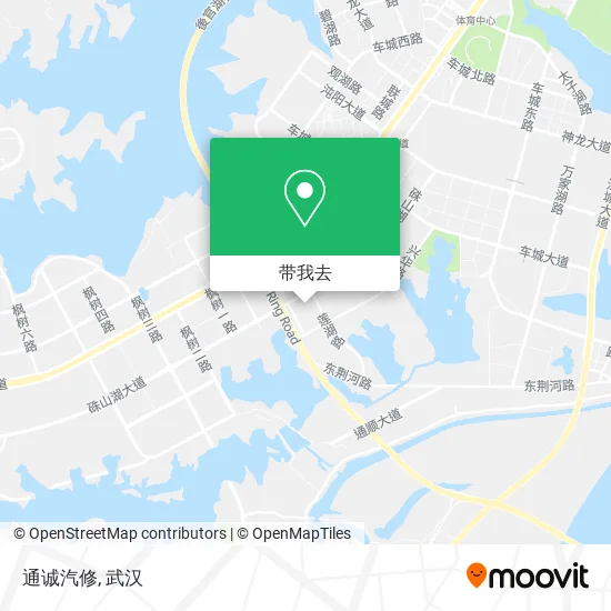 通诚汽修地图