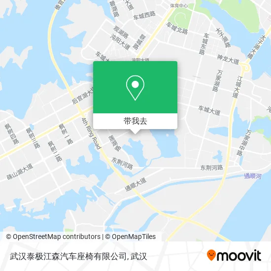 武汉泰极江森汽车座椅有限公司地图