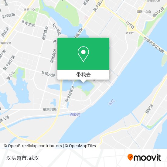 汉洪超市地图