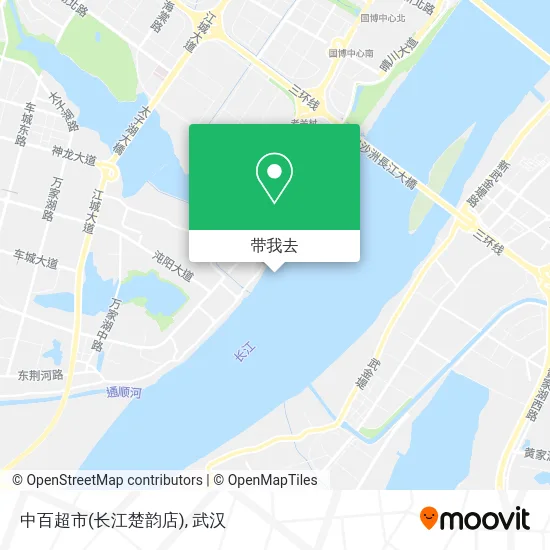 中百超市(长江楚韵店)地图