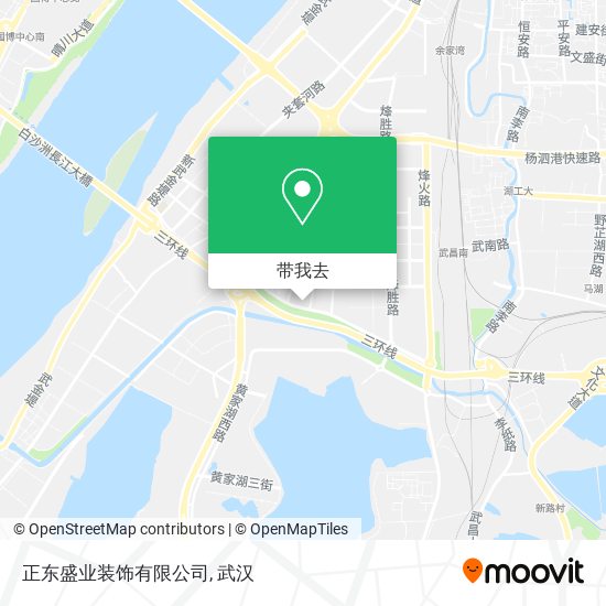 正东盛业装饰有限公司地图