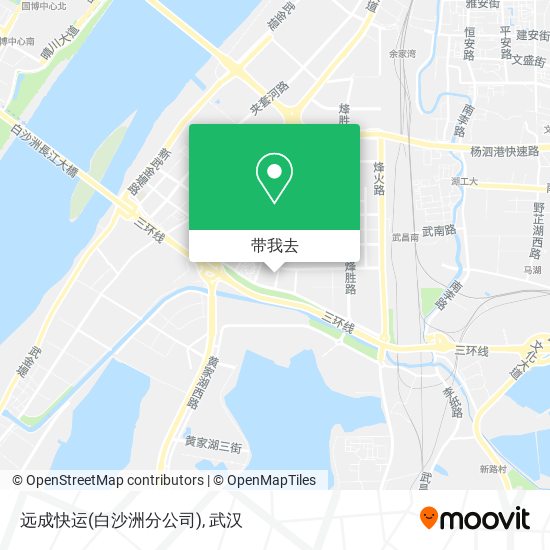 远成快运(白沙洲分公司)地图