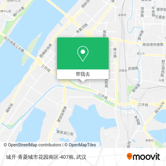 城开·青菱城市花园南区-407栋地图