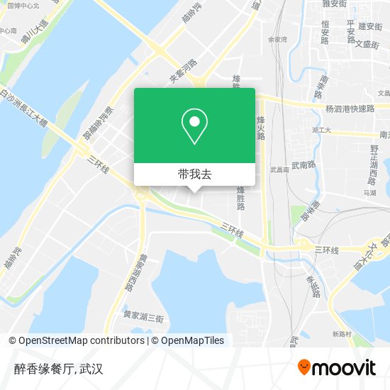 醉香缘餐厅地图