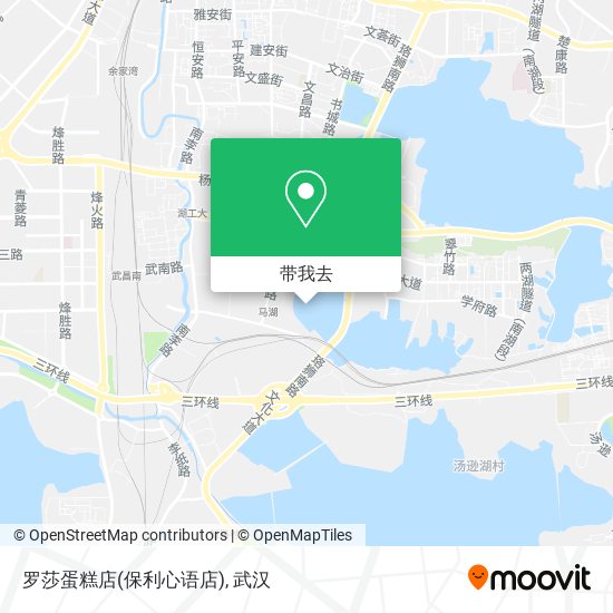 罗莎蛋糕店(保利心语店)地图