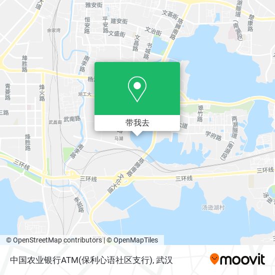 中国农业银行ATM(保利心语社区支行)地图