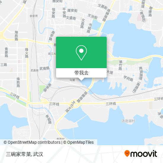 三碗家常菜地图