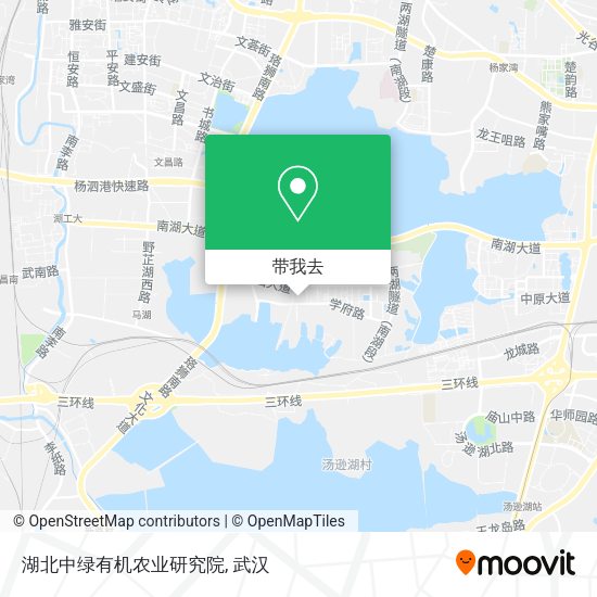 湖北中绿有机农业研究院地图