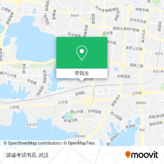 源诚考试书店地图