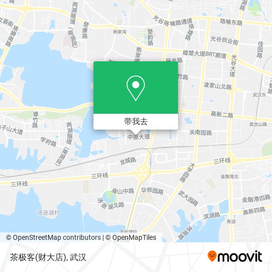 茶极客(财大店)地图