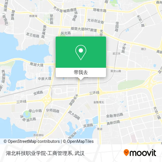 湖北科技职业学院-工商管理系地图