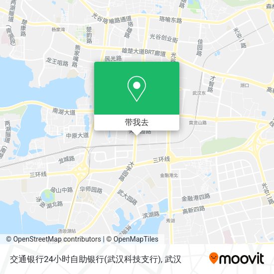 交通银行24小时自助银行(武汉科技支行)地图