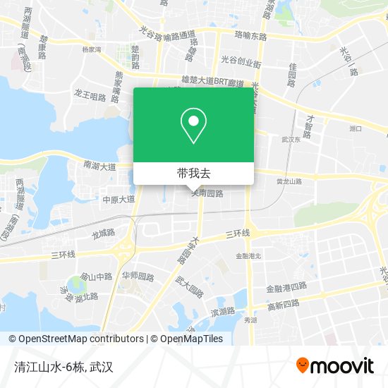 清江山水-6栋地图
