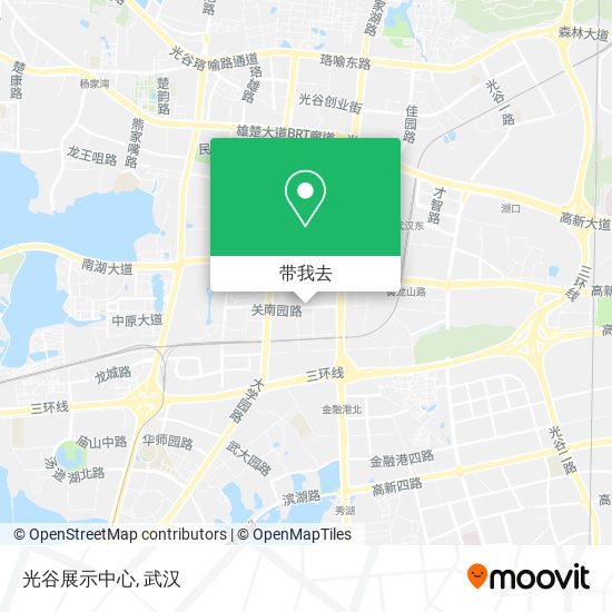 光谷展示中心地图