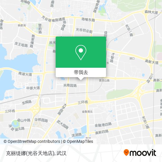 克丽缇娜(光谷天地店)地图