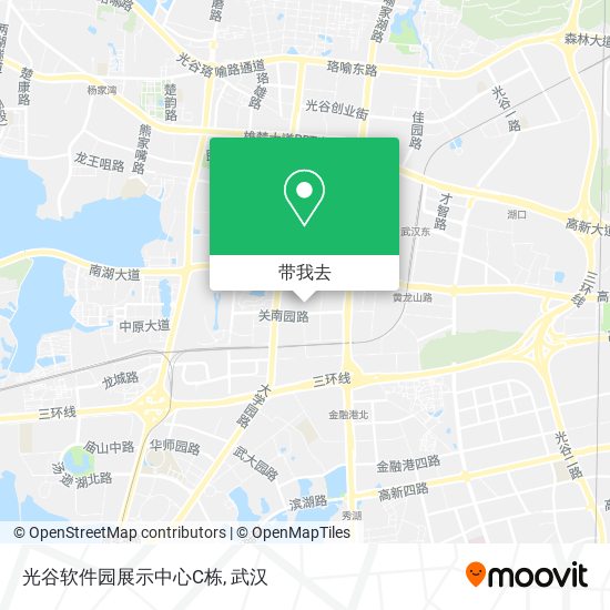 光谷软件园展示中心C栋地图