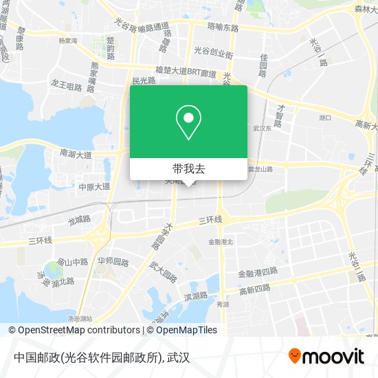 中国邮政(光谷软件园邮政所)地图