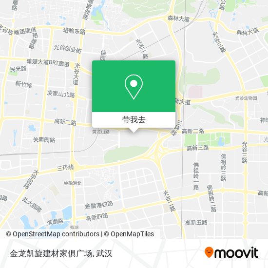 金龙凯旋建材家俱广场地图