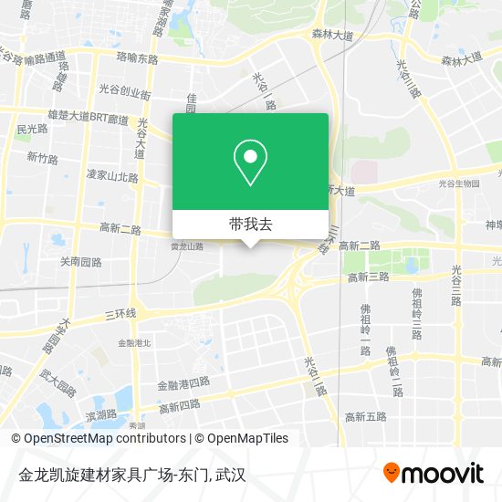 金龙凯旋建材家具广场-东门地图