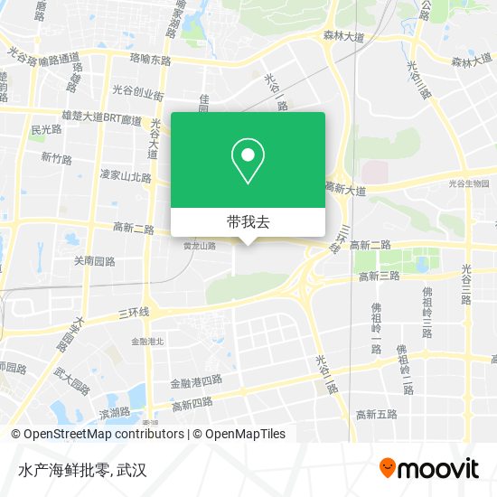 水产海鲜批零地图