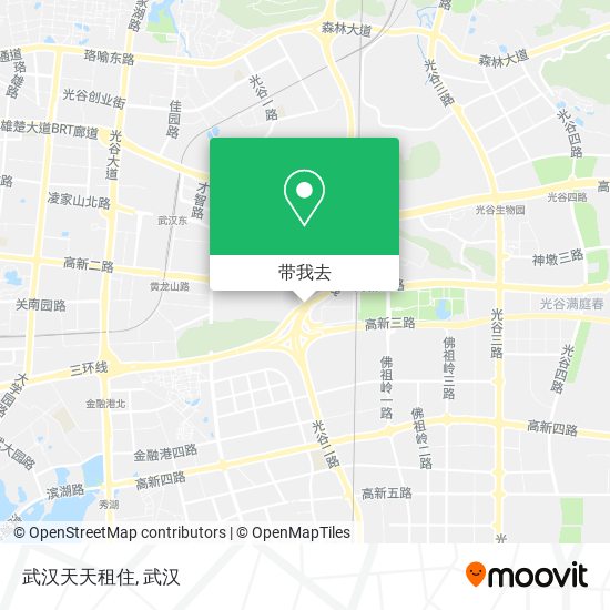 武汉天天租住地图