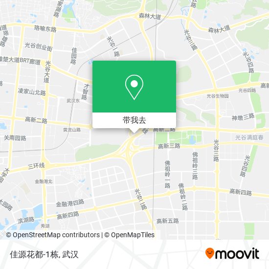 佳源花都-1栋地图