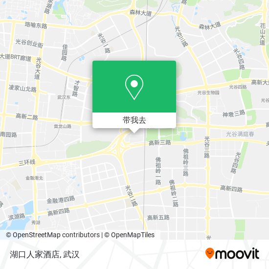 湖口人家酒店地图