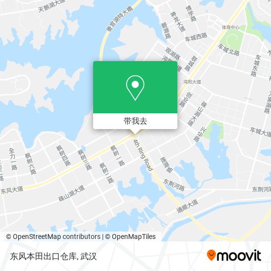 东风本田出口仓库地图