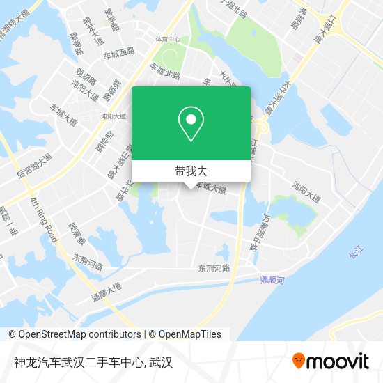 神龙汽车武汉二手车中心地图