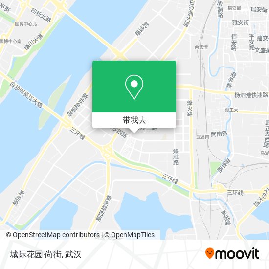 城际花园·尚街地图