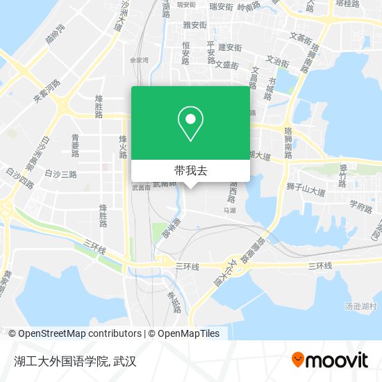 湖工大外国语学院地图