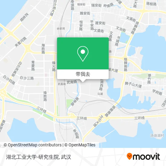 湖北工业大学-研究生院地图
