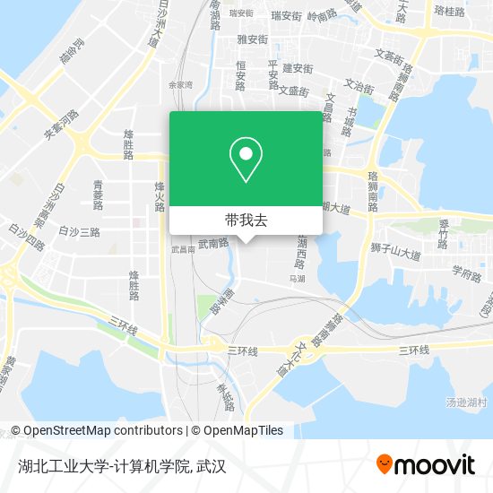 湖北工业大学-计算机学院地图