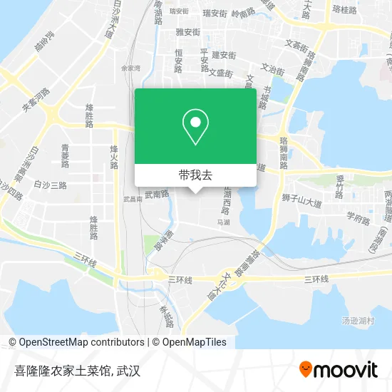 喜隆隆农家土菜馆地图